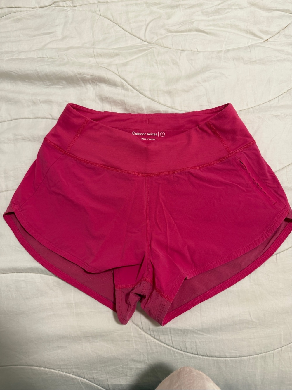 Outdoor Voices Pink Exercise Short